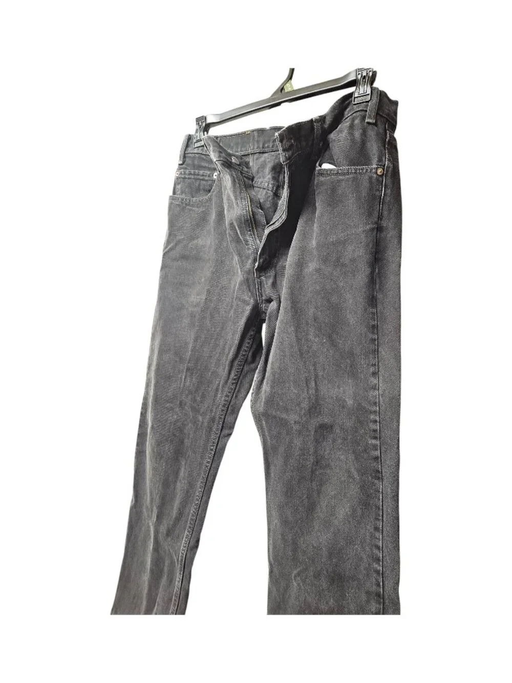 Black Denim Jeans 36 x 30 - Classic Style
